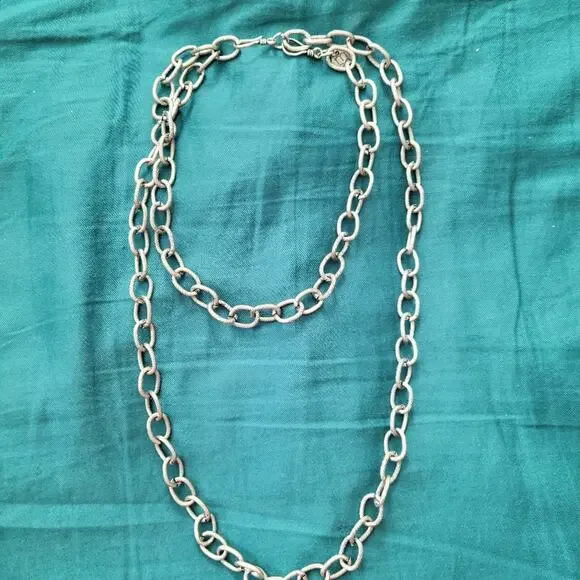 Coconut Shell and Silver Mialisia Necklace - Picture 3 of 5